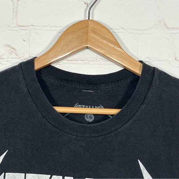 Metallica In Vertigo You Will Be T Shirt Mens Size Large Black Double Sided - Picture 3 of 7